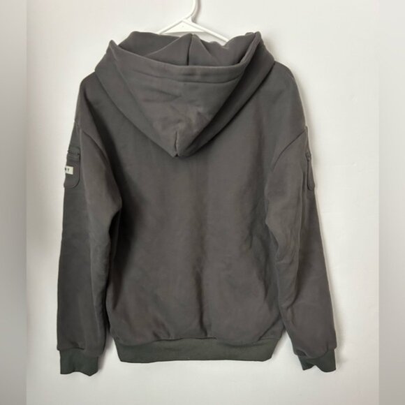 Comfrt Travel Gray Hoodie Small unisex - Picture 2 of 4